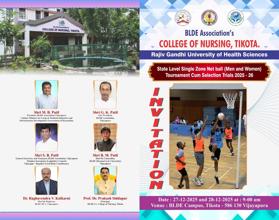 BLDE College of Nursing in Tikota - News & Events - 2025